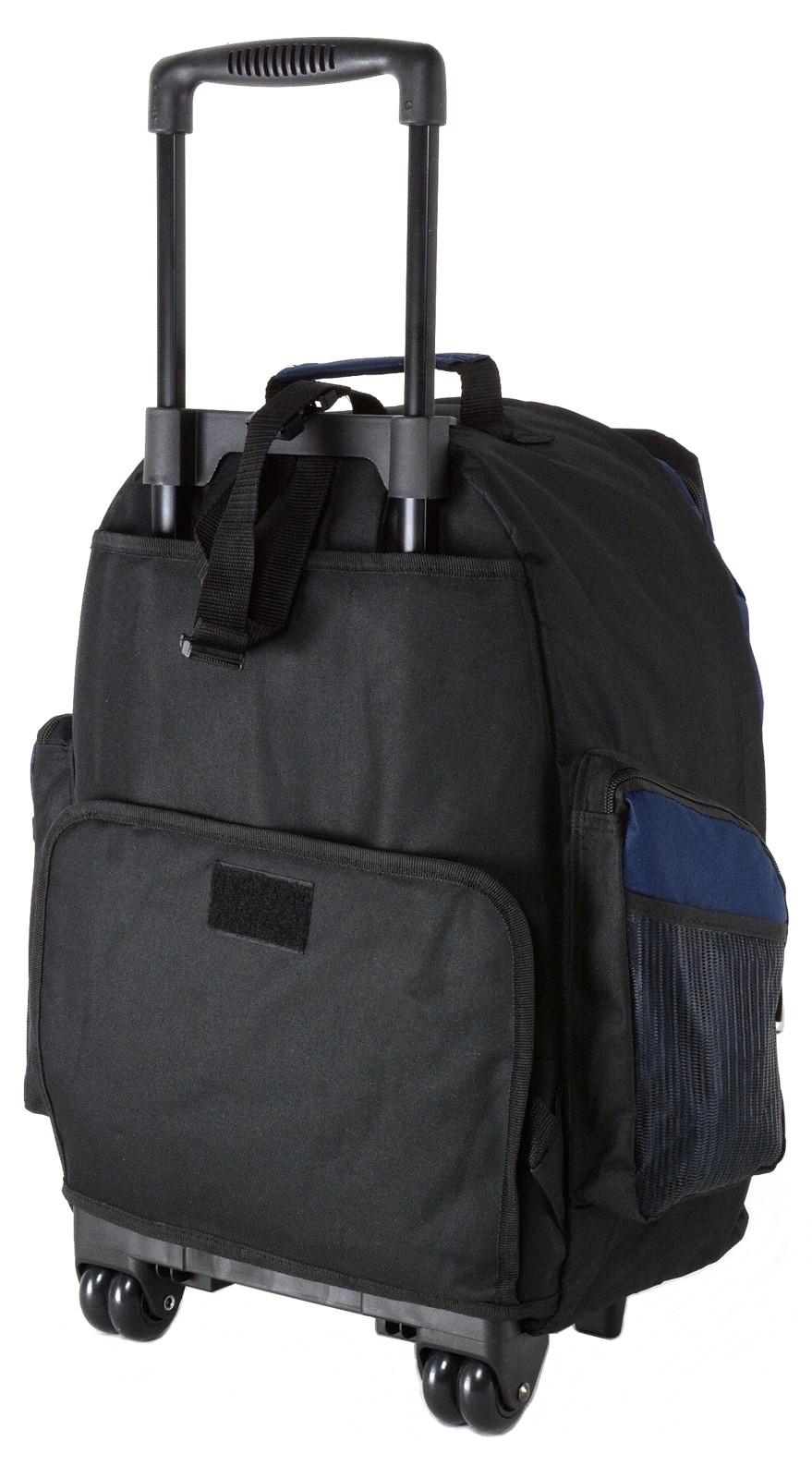 18" Wheeled Backpack Roomy Rolling Book Bag W/ Handle Carry on Luggage Back Pack eBay